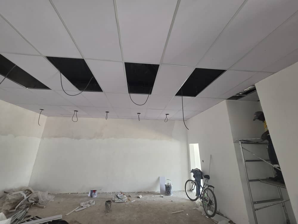 Floor screeding and floor surface preparation